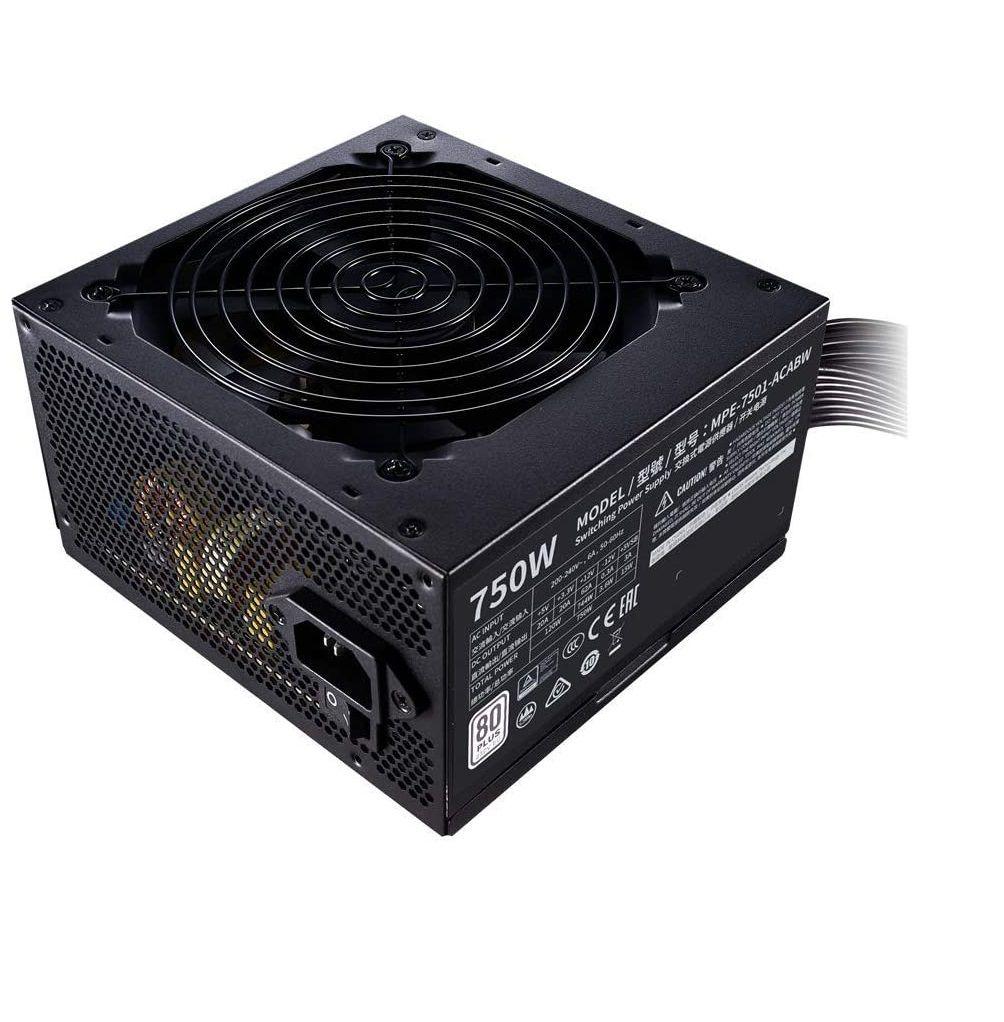 Fuente de Poder Cooler Master MWE 750W 80+ WHITE-2