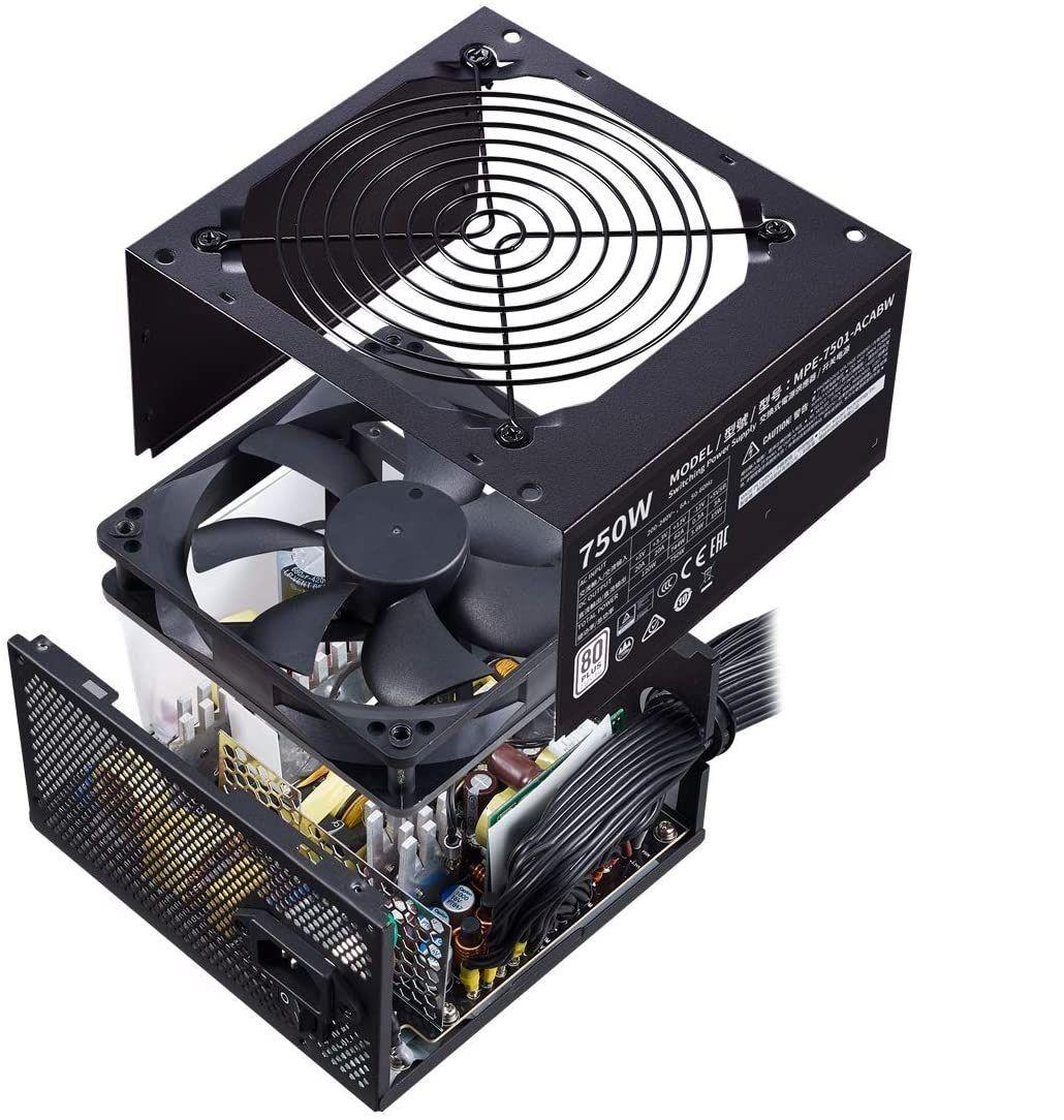 Fuente de Poder Cooler Master MWE 750W 80+ WHITE-5