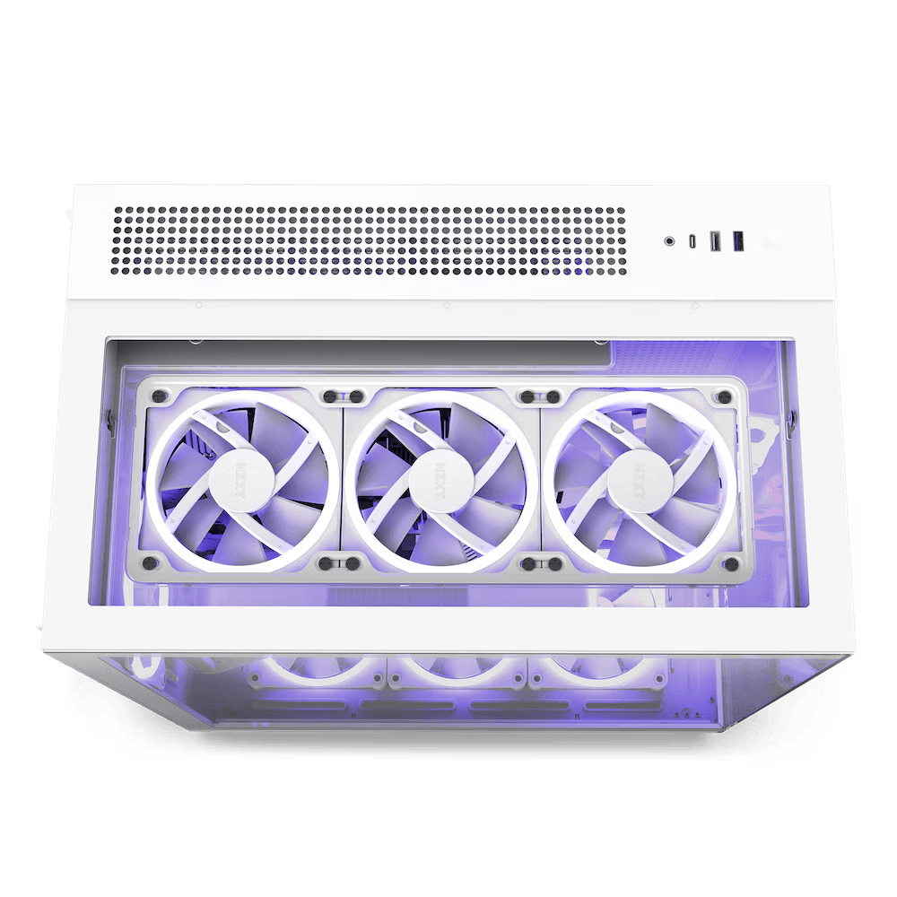 Gabinete NZXT H9 Elite ATX Mid Tower Blanco-3