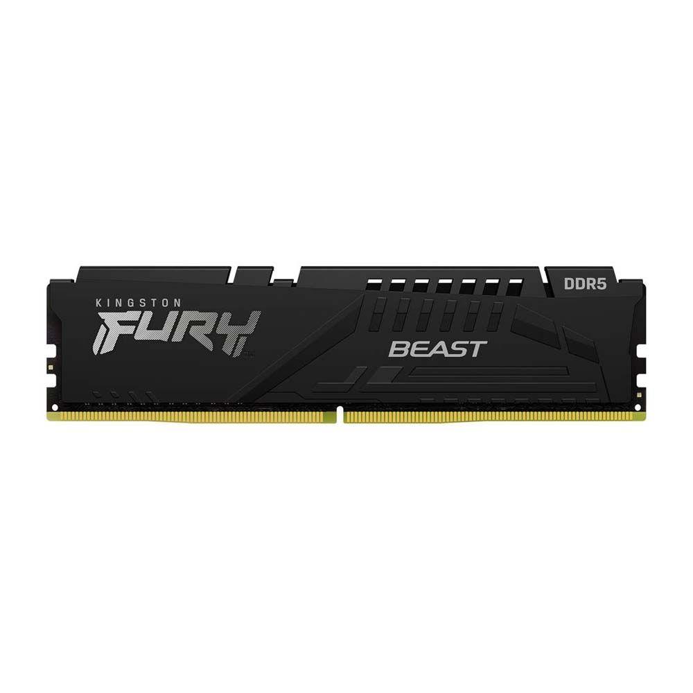 Memoria RAM Kingston Fury Beast Black 8gb x 4800 Mhz DDR5-0