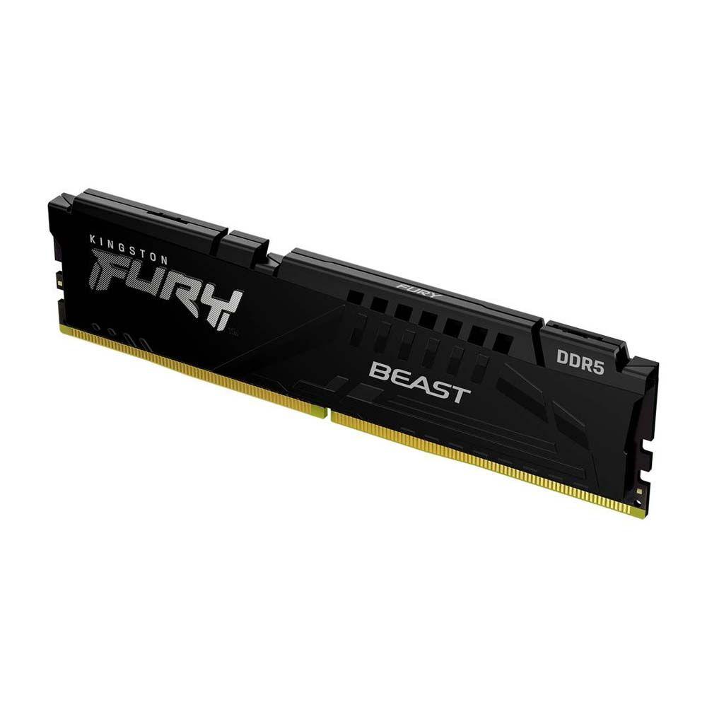 Memoria RAM Kingston Fury Beast Black 8gb x 4800 Mhz DDR5-1