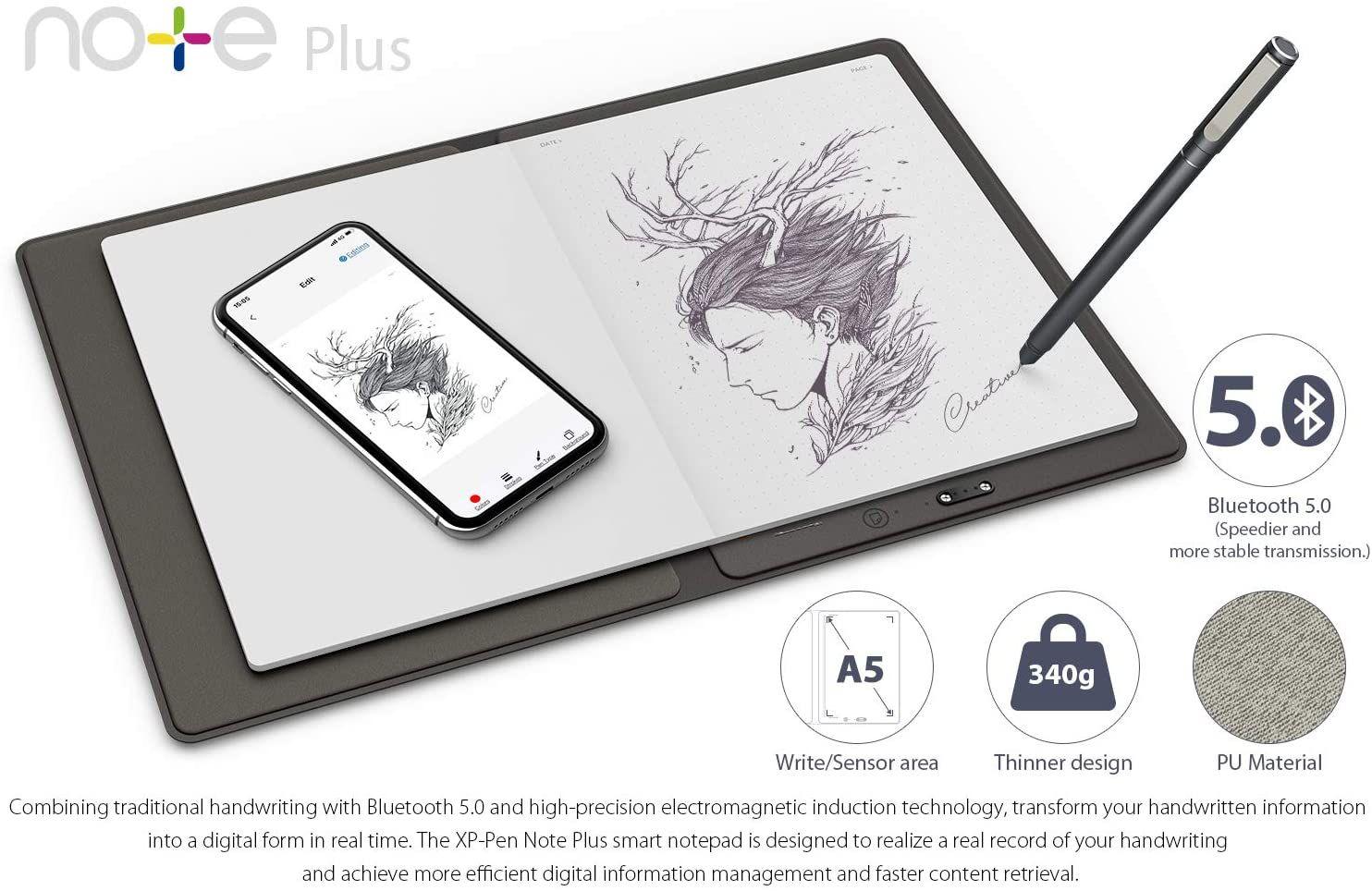 Cuaderno Inteligente XP Pen Note Plus 245x176cm-3