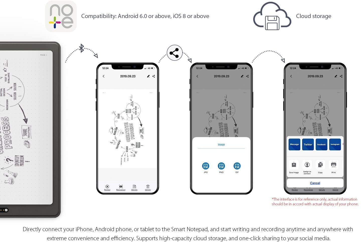 Cuaderno Inteligente XP Pen Note Plus 245x176cm-4