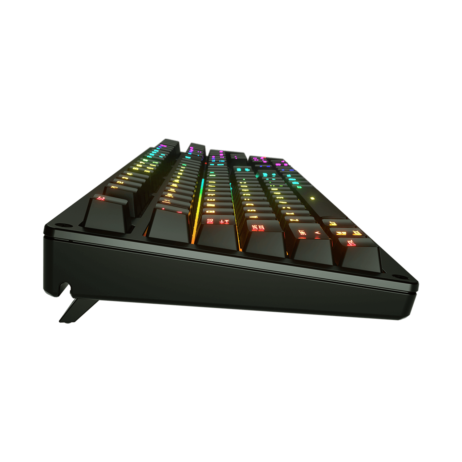 Teclado Gamer Cougar Puri RGB Mecanico Cable Negro Ingles-3