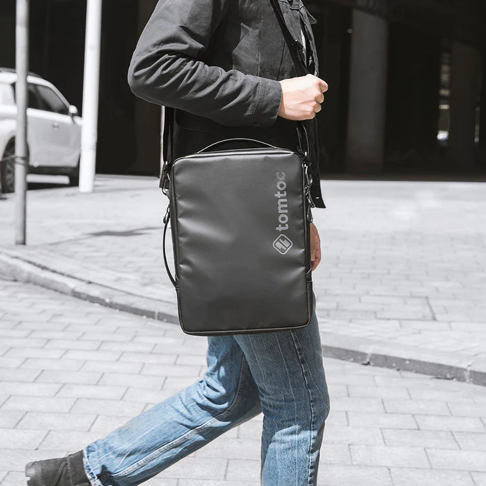 Tomtoc Bolso Urban H14 Para Macbook 16" - Negro-8