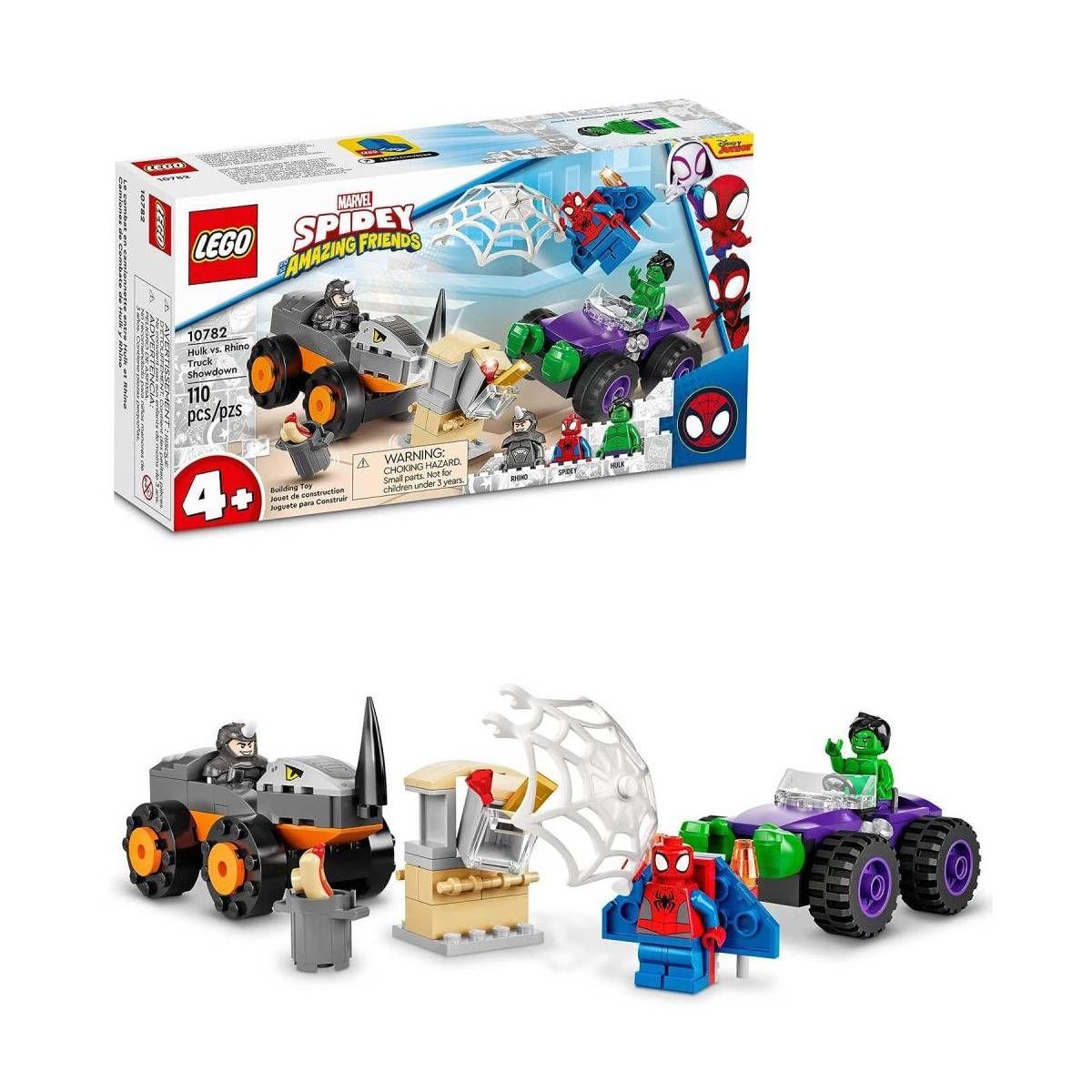 LEGO Marvel: Camiones de Combate de Hulk y Rino 10782-0