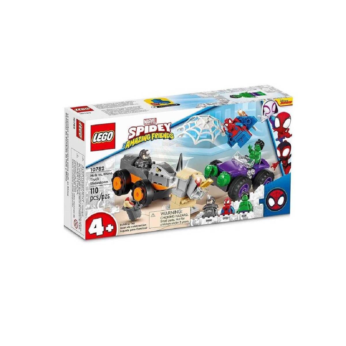 LEGO Marvel: Camiones de Combate de Hulk y Rino 10782-1