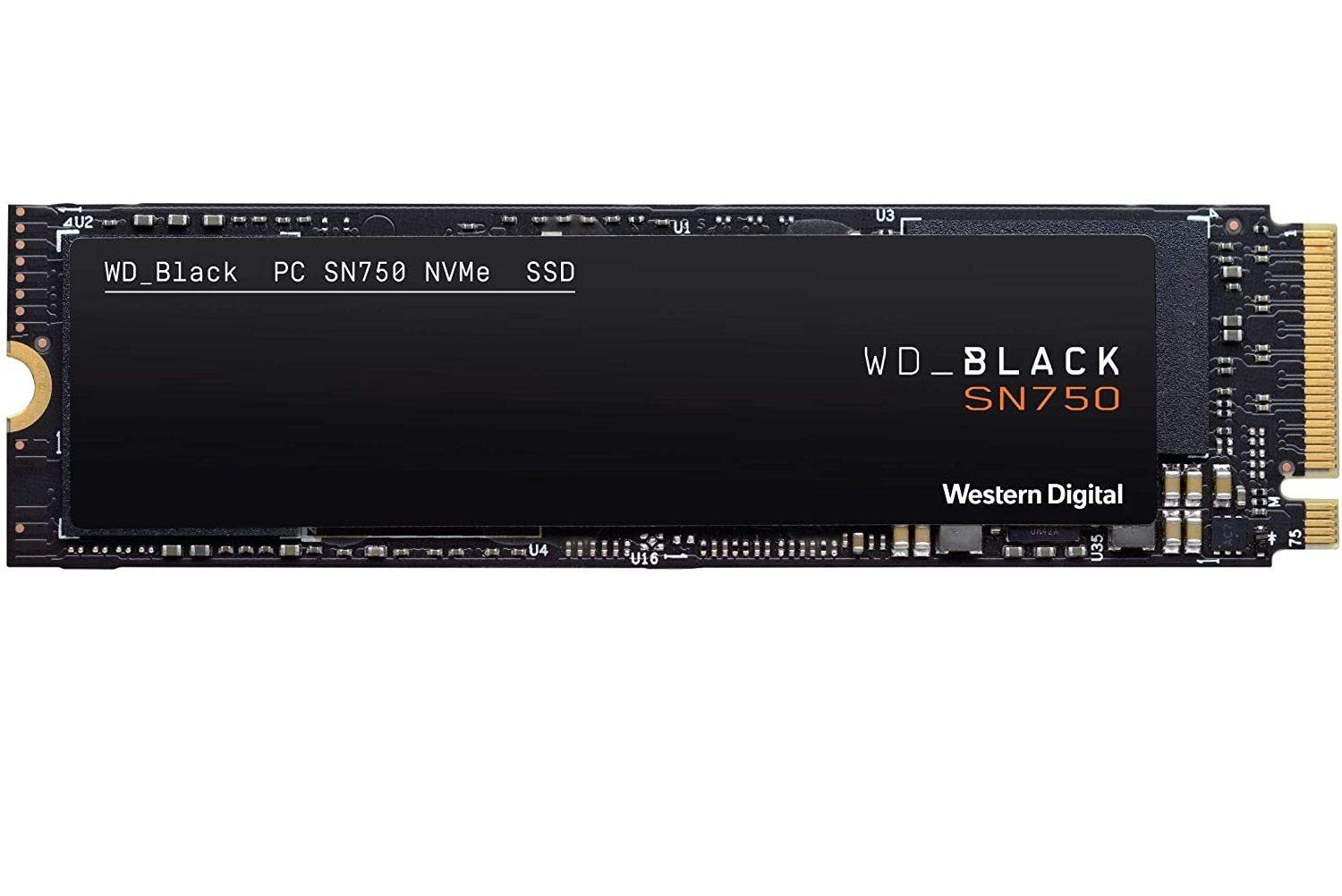 Disco Duro Solido NVMe M.2 Western Digital BLACK 1TB SN750-0
