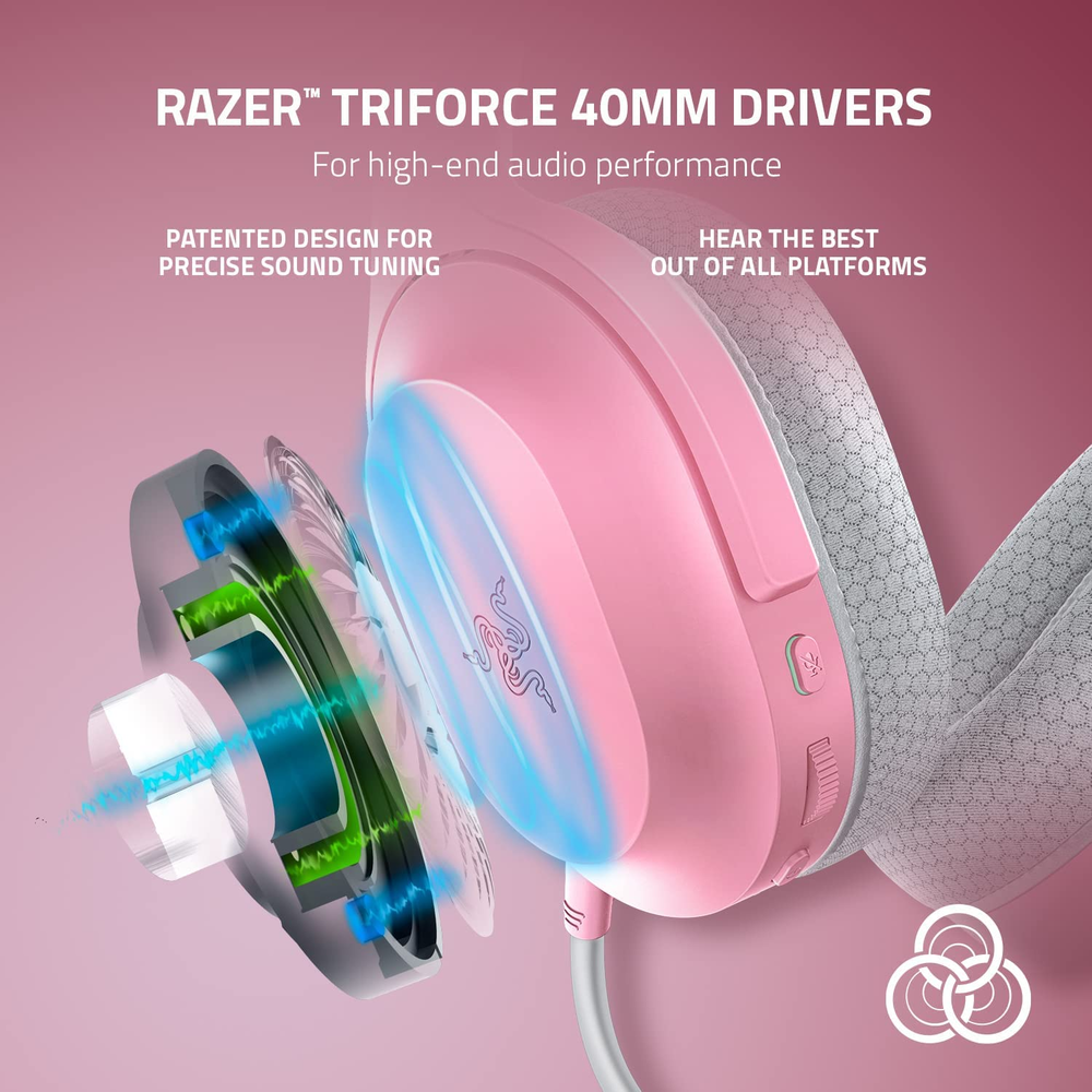 Audifono Gamer Razer Barracuda X Quartz Ver 2022-3