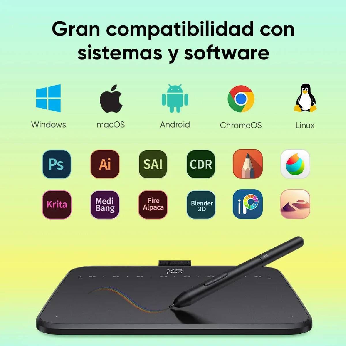 Tabletas Digitalizadoras XP-Pen Deco 640 - IT640-4