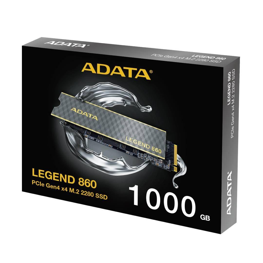 Disco Duro SSD ADATA LEGEND 860 1TB M.2 PCIe Gen4 x4-2