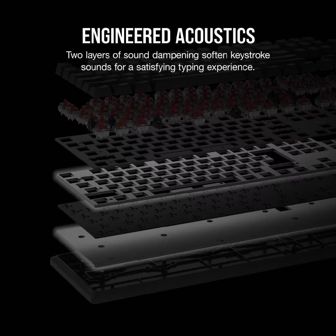 Teclado Gamer Mecánico Corsair K70 CORE RGB Negro-1