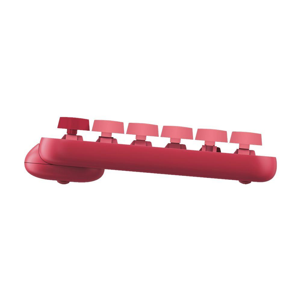 Teclado Logitech Pop Keys Rojo Mecánico Heartbreaker-3