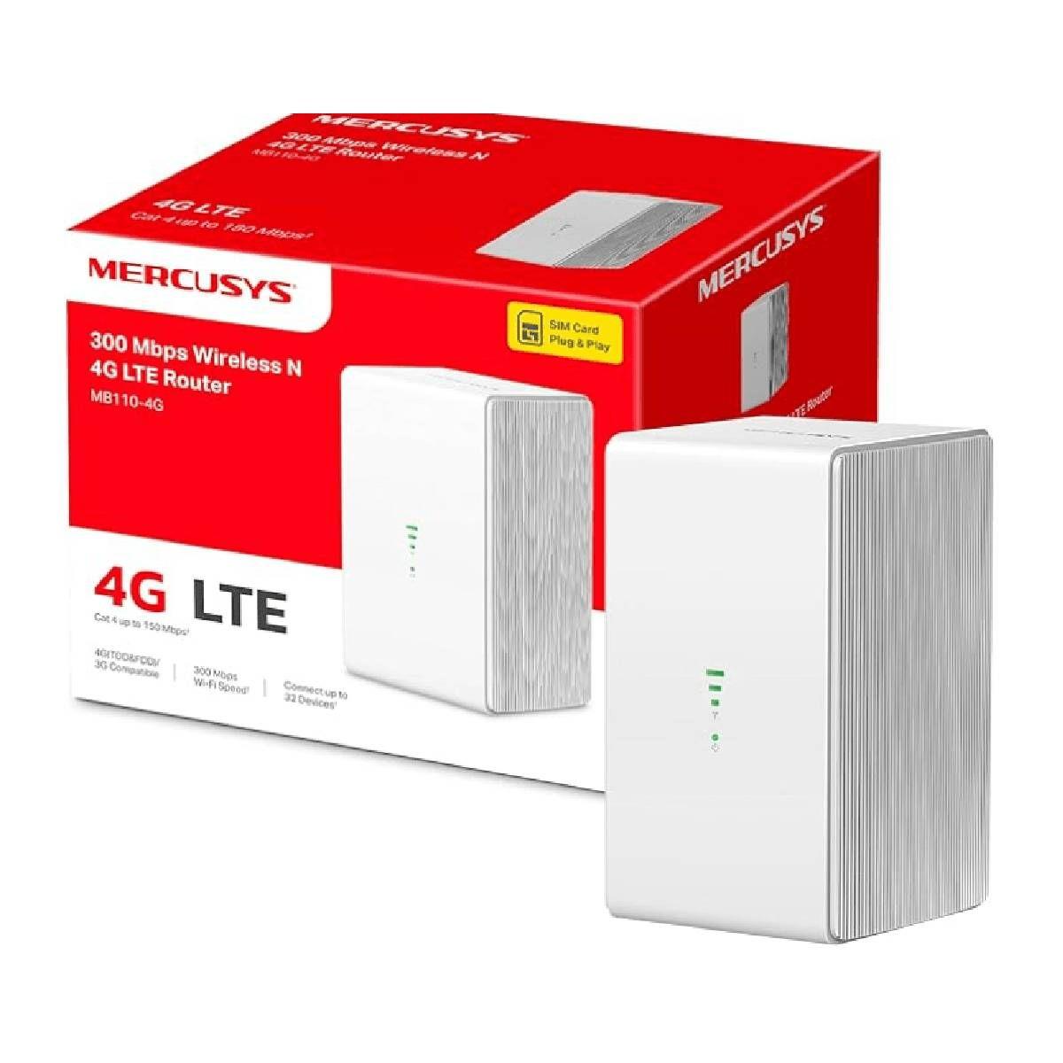 Router Mercusys MB110 300Mbps Wireless N 4G LTE-2
