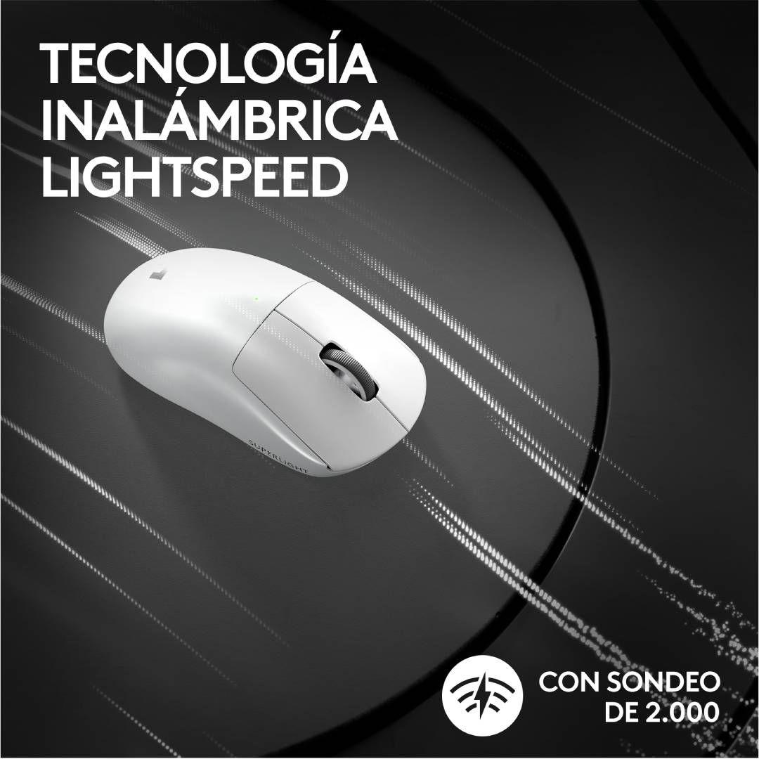 Mouse Gamer Logitech Pro X Superlight 2 Lightspeed Blanco-5