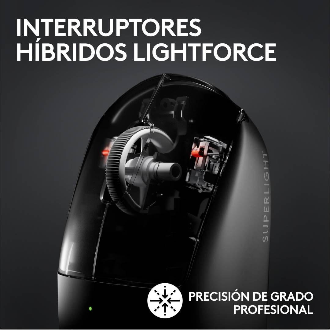 Mouse Gamer Logitech Pro X Superlight 2 Lightspeed Blanco-9