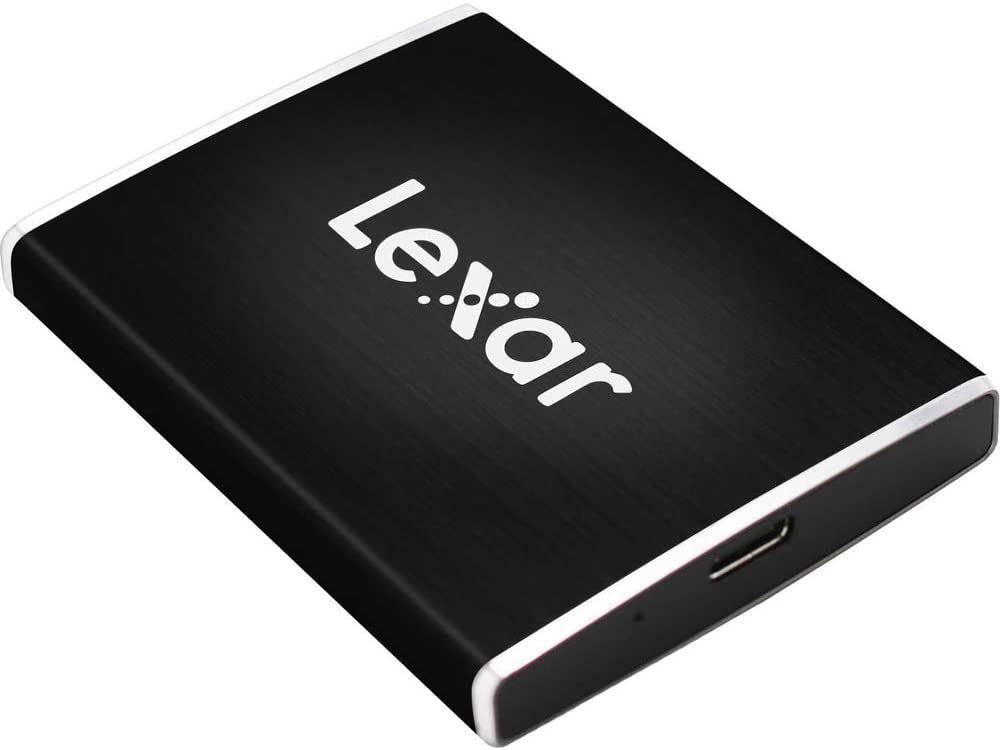 Disco Duro Externo Lexar SSD 1TB SL 100 PRO Negro-1