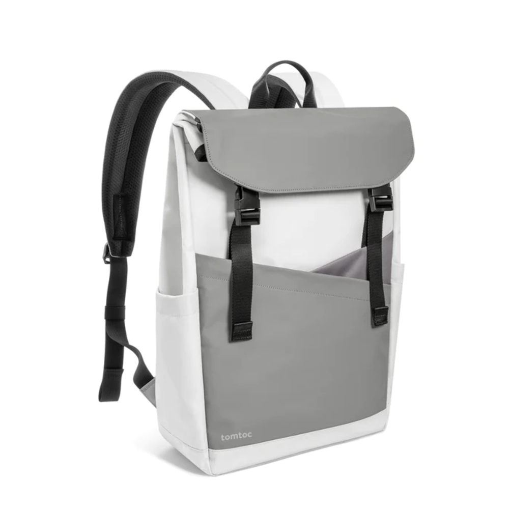 Tomtoc Mochila A64 Solapa Ligera 18L para Notebook 16" Gris-3
