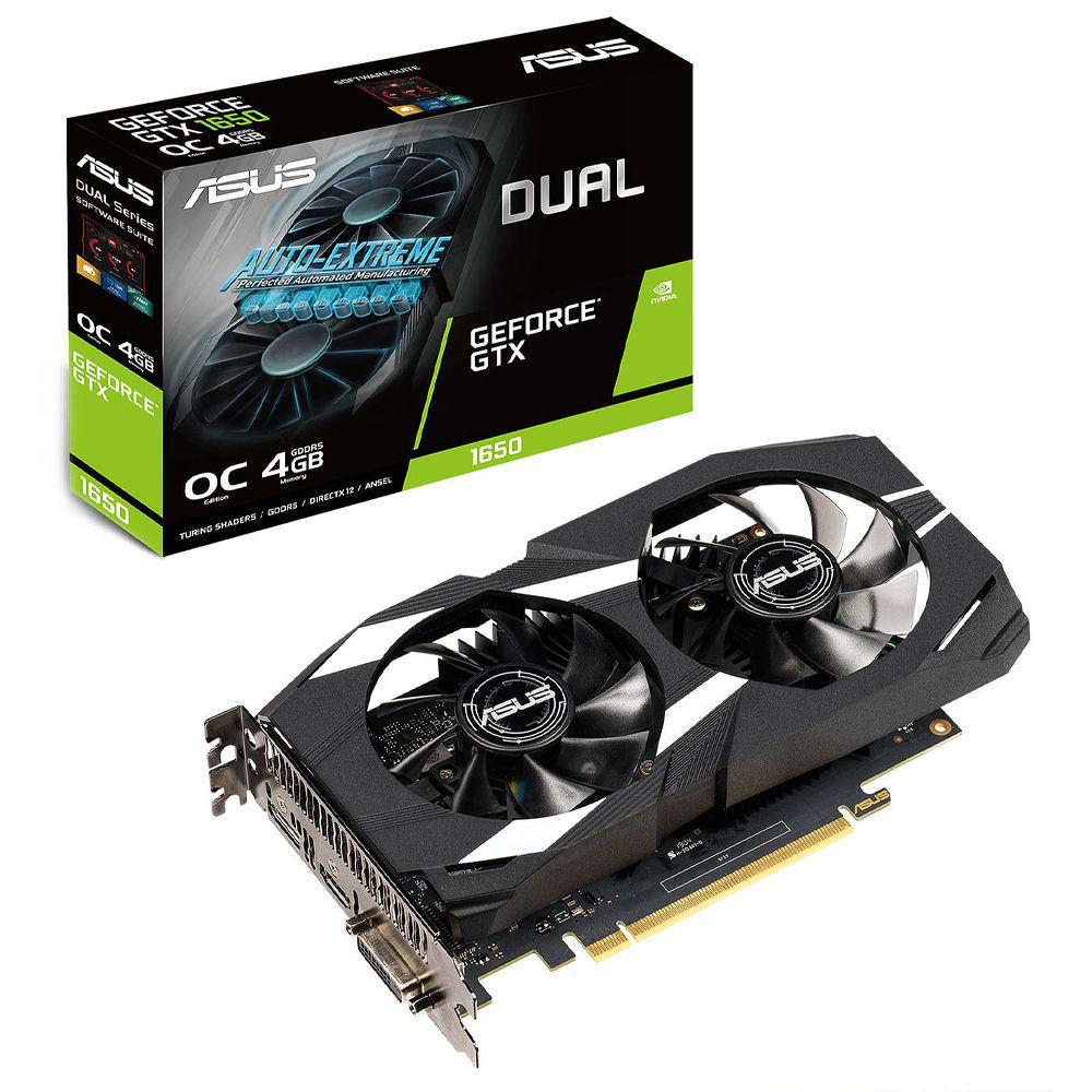 Tarjeta de Video ASUS GTX 1650 DUAL 4GB OC V2 GDDR6-0