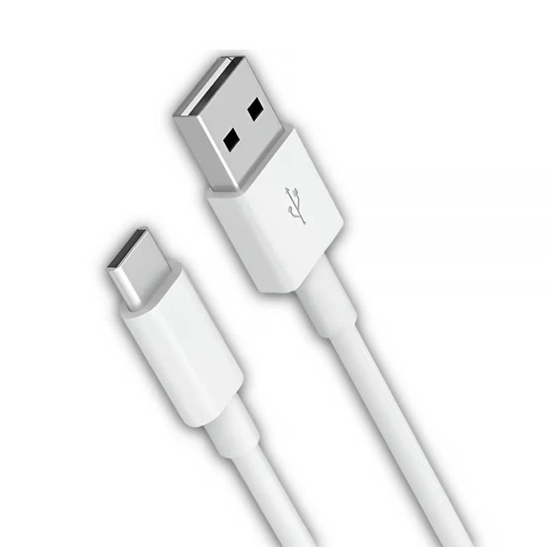 Cable HP USB-A a USB-C 2m 3A Blanco-1