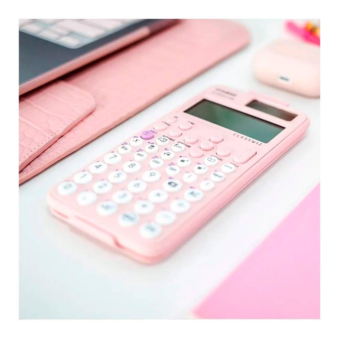 Calculadora CIentifica Casio FX-991LACW-PK Rosado-2