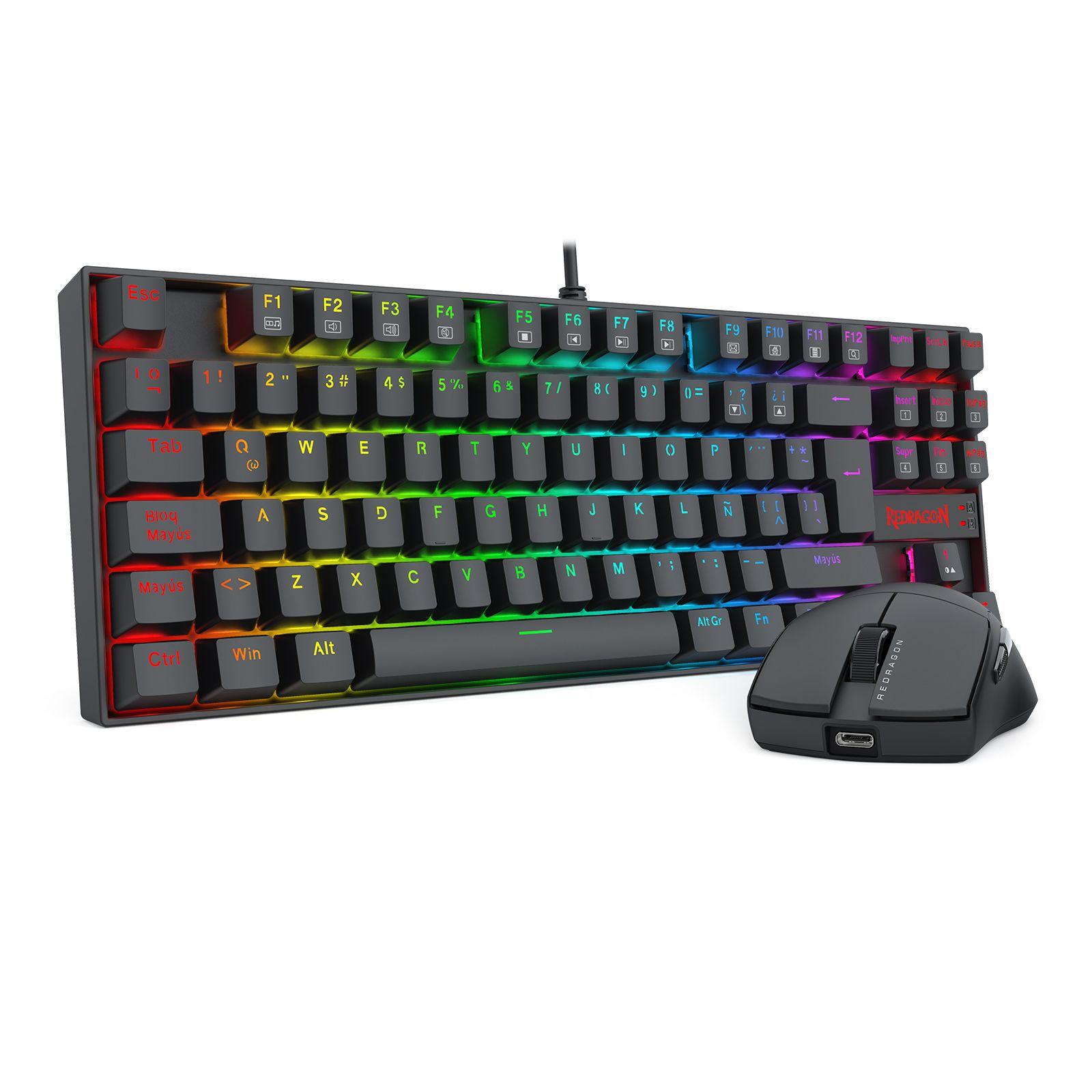 Kit Teclado y Mouse Gamer Redragon S145-2