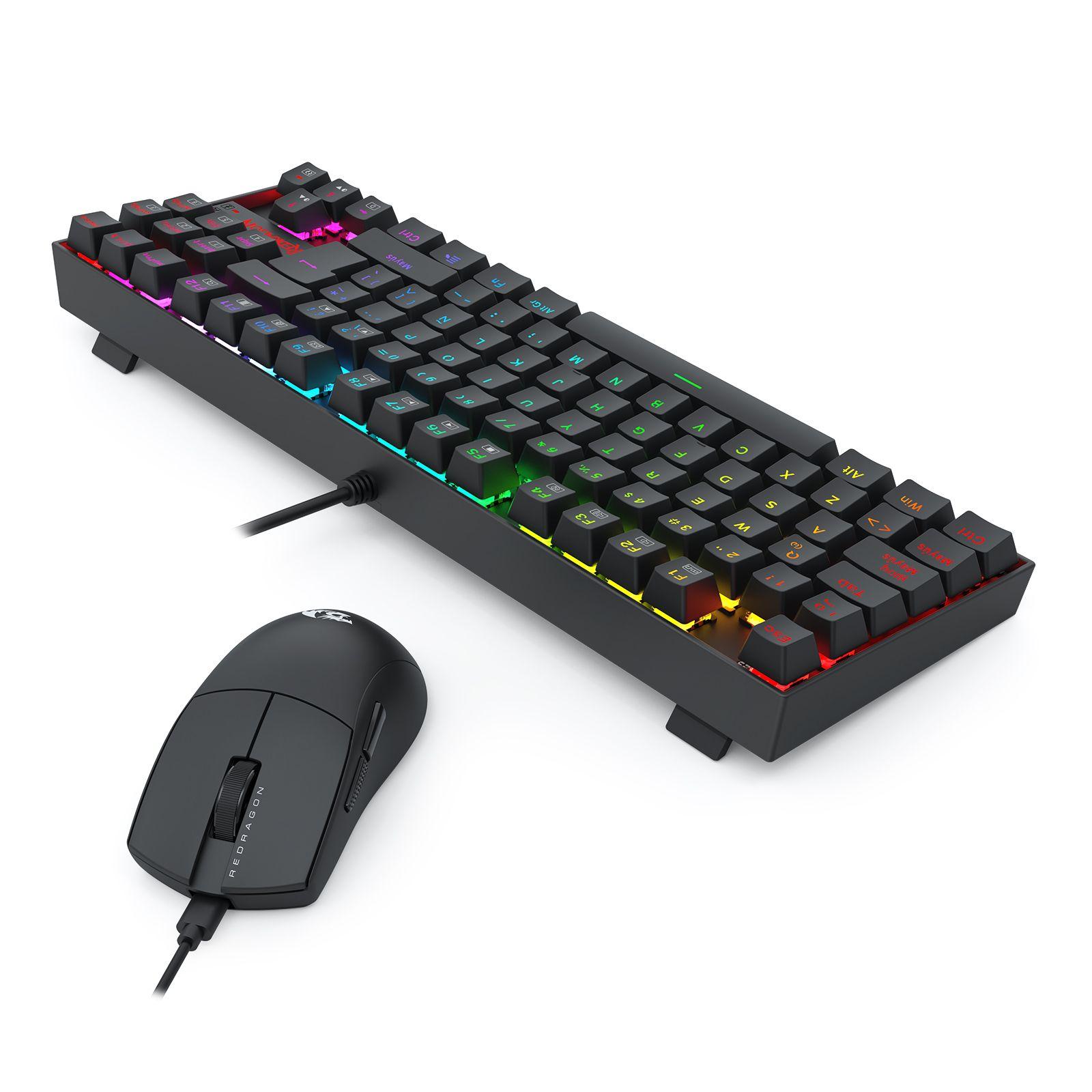 Kit Teclado y Mouse Gamer Redragon S145-3