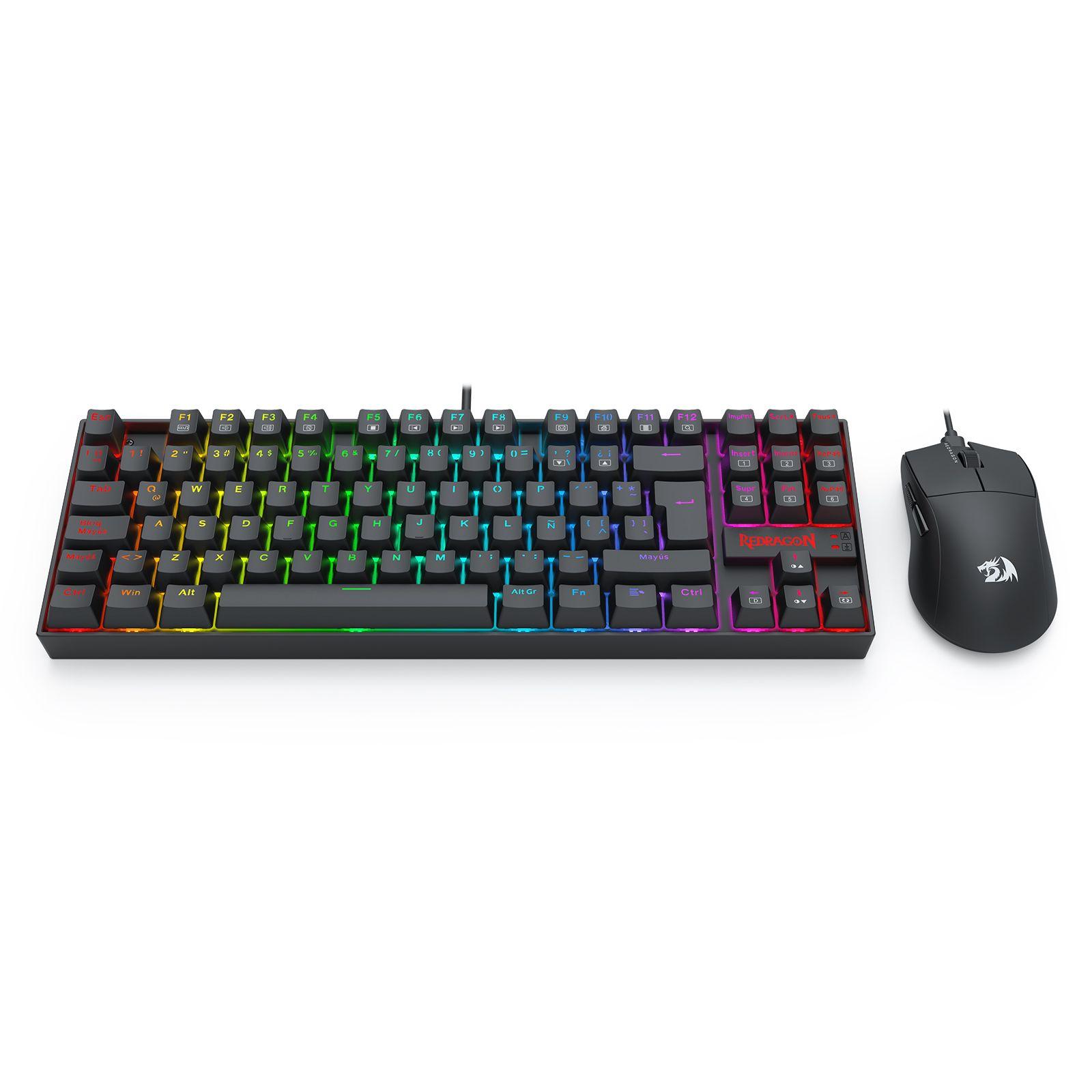 Kit Teclado y Mouse Gamer Redragon S145-4