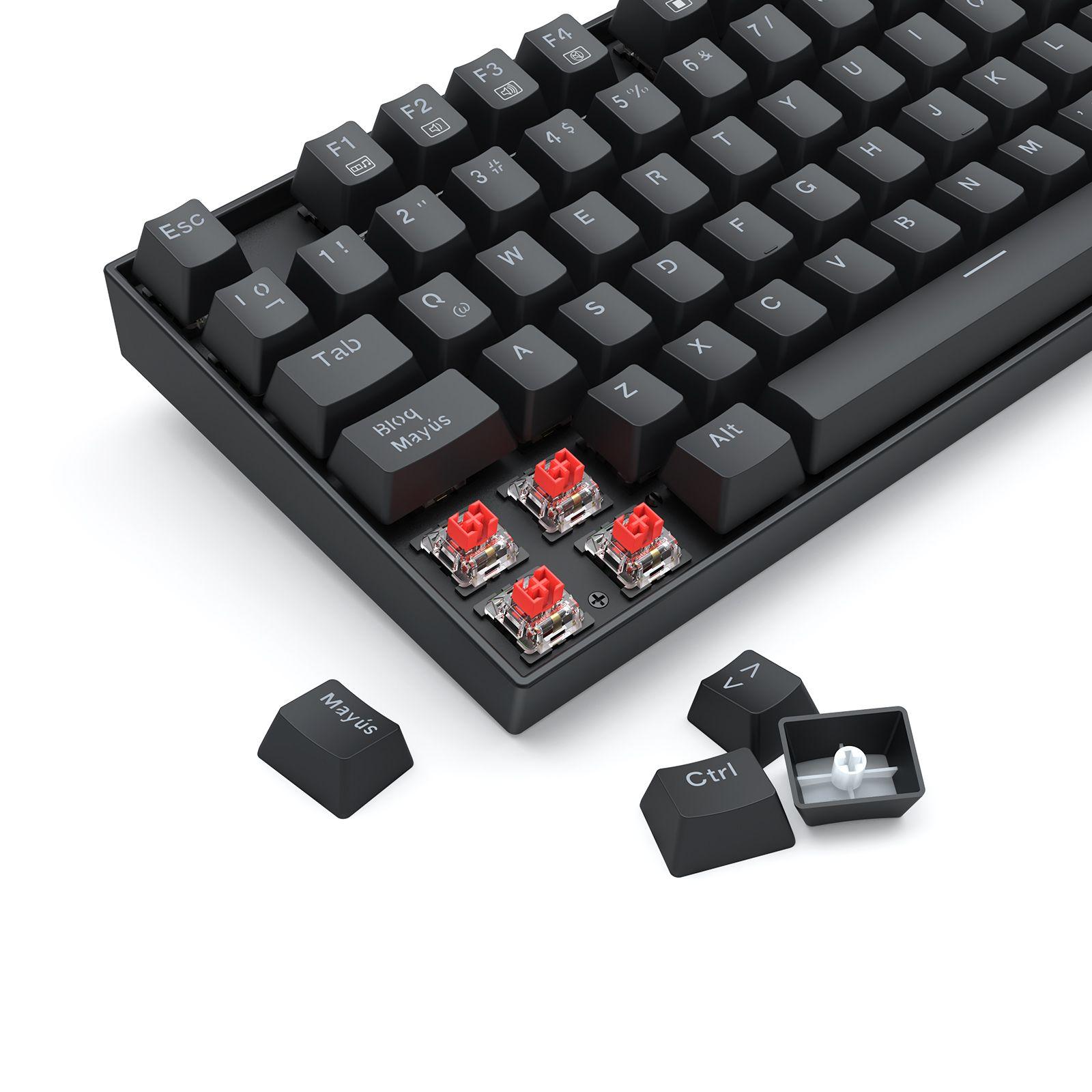 Kit Teclado y Mouse Gamer Redragon S145-7
