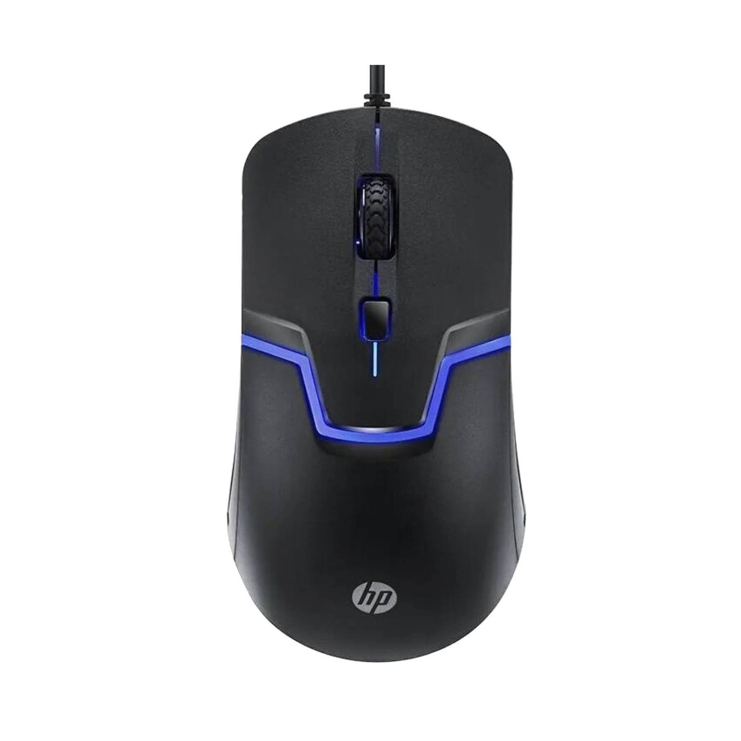 Mouse Gamer HP Alámbrico M100 Negro 3200 DPI-0