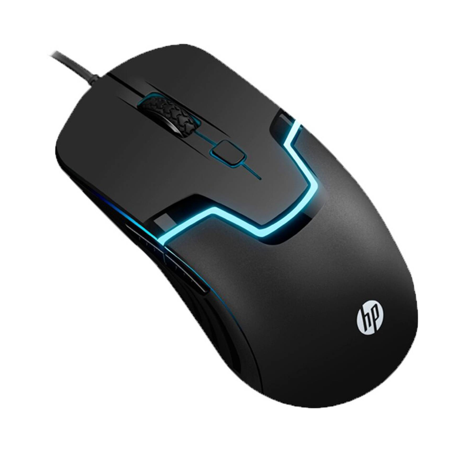 Mouse Gamer HP Alámbrico M100 Negro 3200 DPI-1