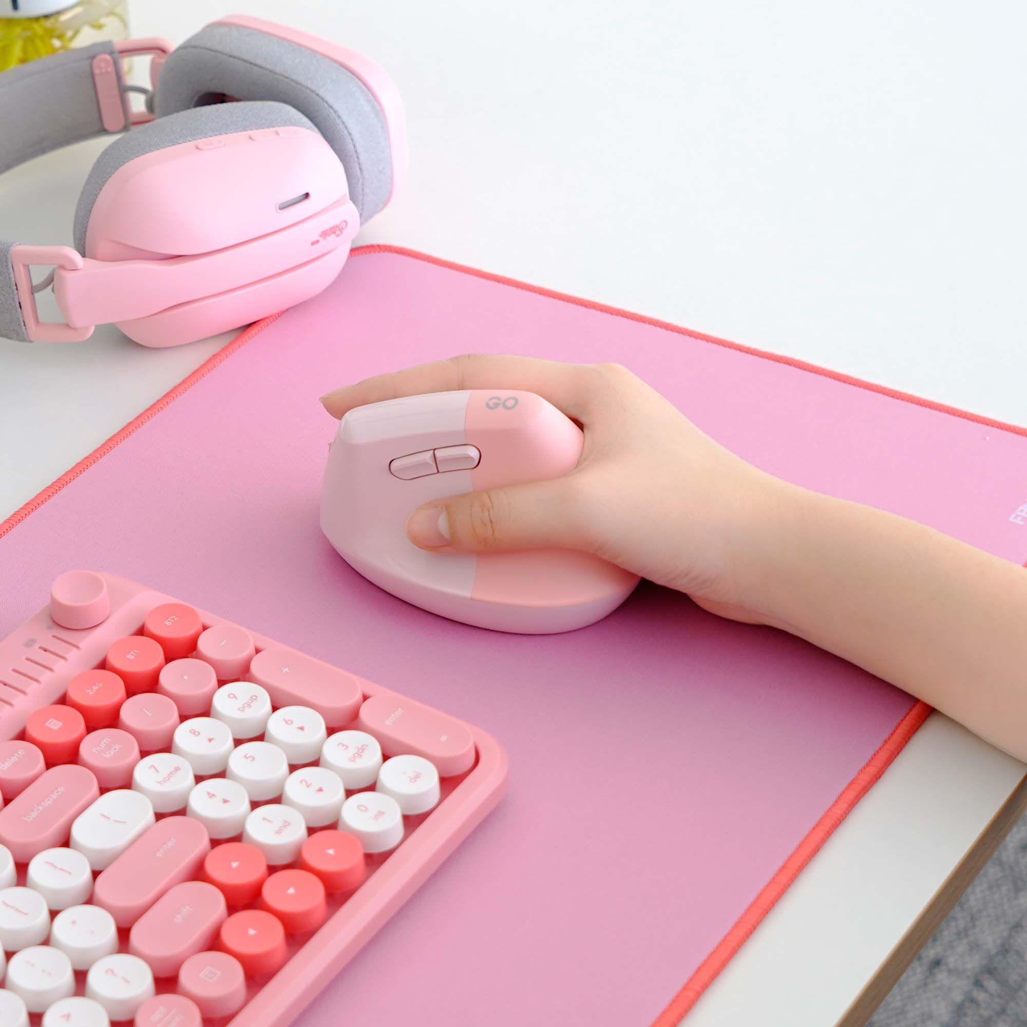 Mouse Fantech W195R GO COMFY Pink-3