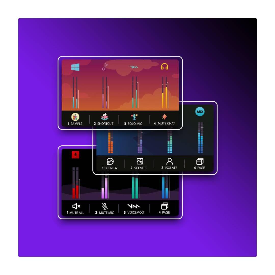 Controladora de Audio Streaming Hercules Stream 100-3