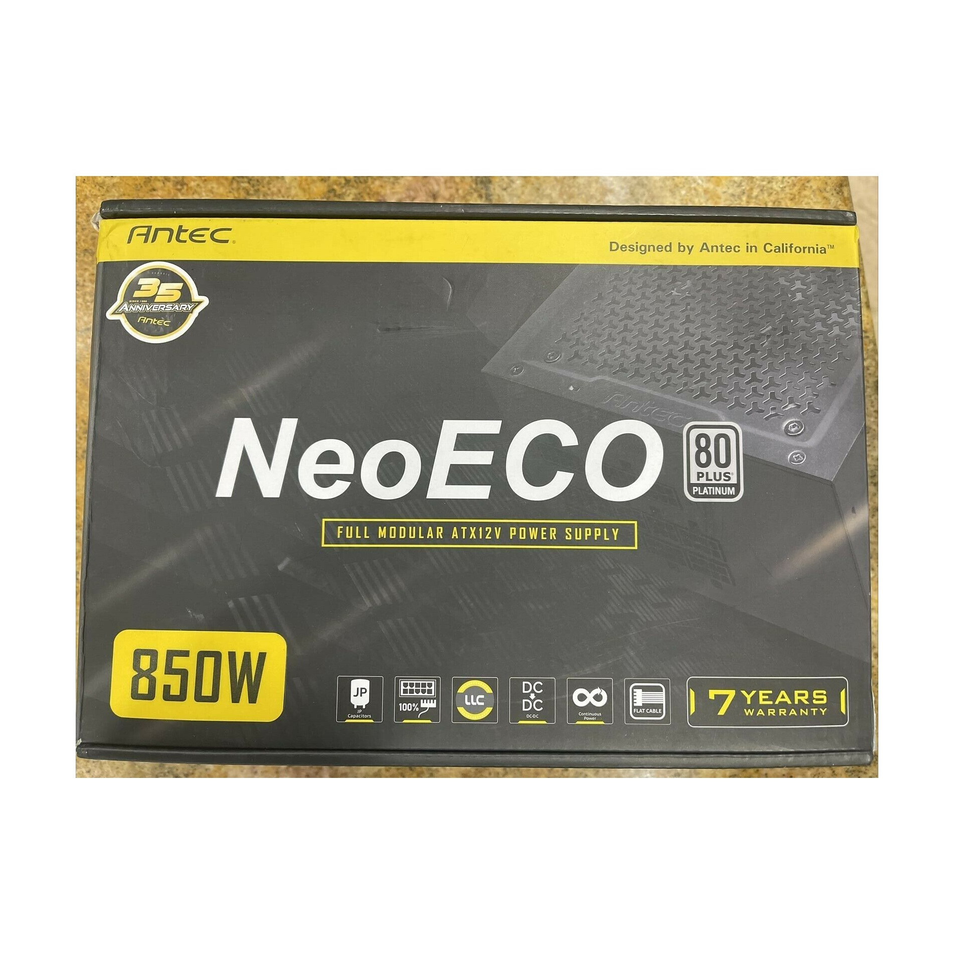 Fuente de Poder Antec 850W NE850 80+ Platinum Full Modular-4