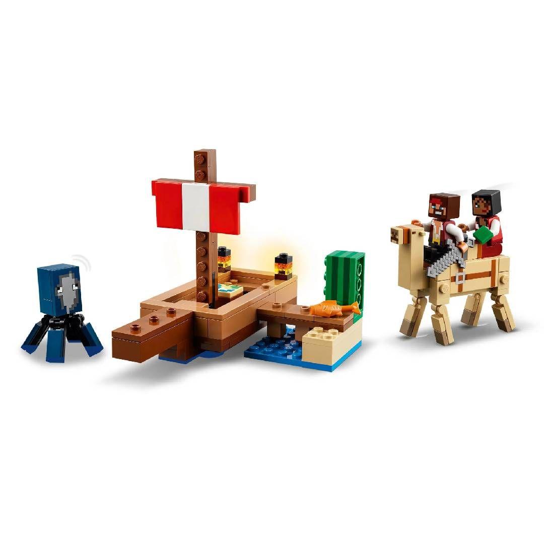 LEGO Minecraft: EL VIAJE EN EL BARCO PIRATA 21259-2