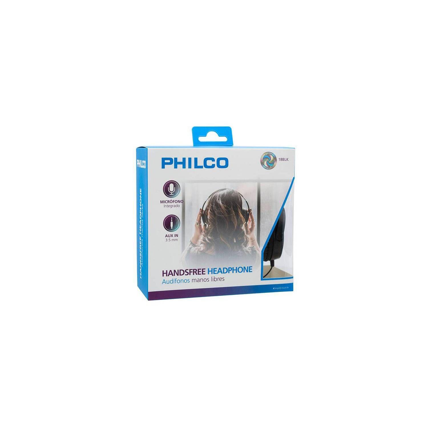 Audífono Cintillo Philco 3.5 mm Azul-2
