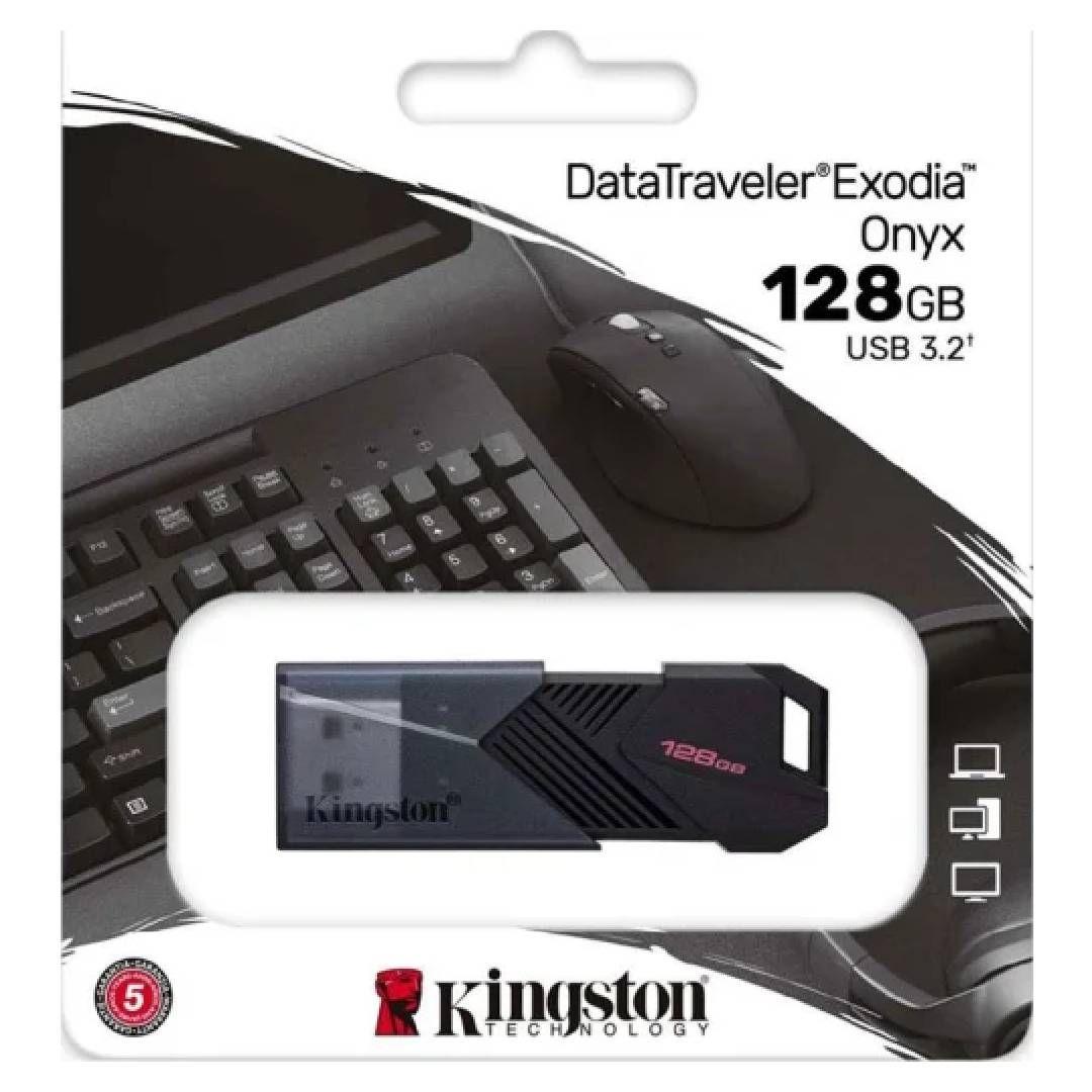 Pendrive Kingston DataTraveler Exodia Onyx 128GB USB 3.2-2