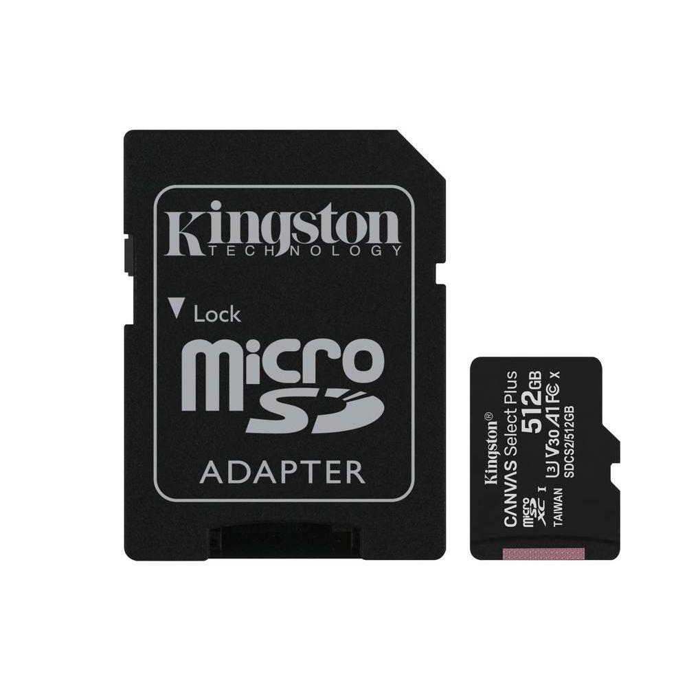 Tarjeta MicroSD Kingston Canvas Select Plus 512gb-2