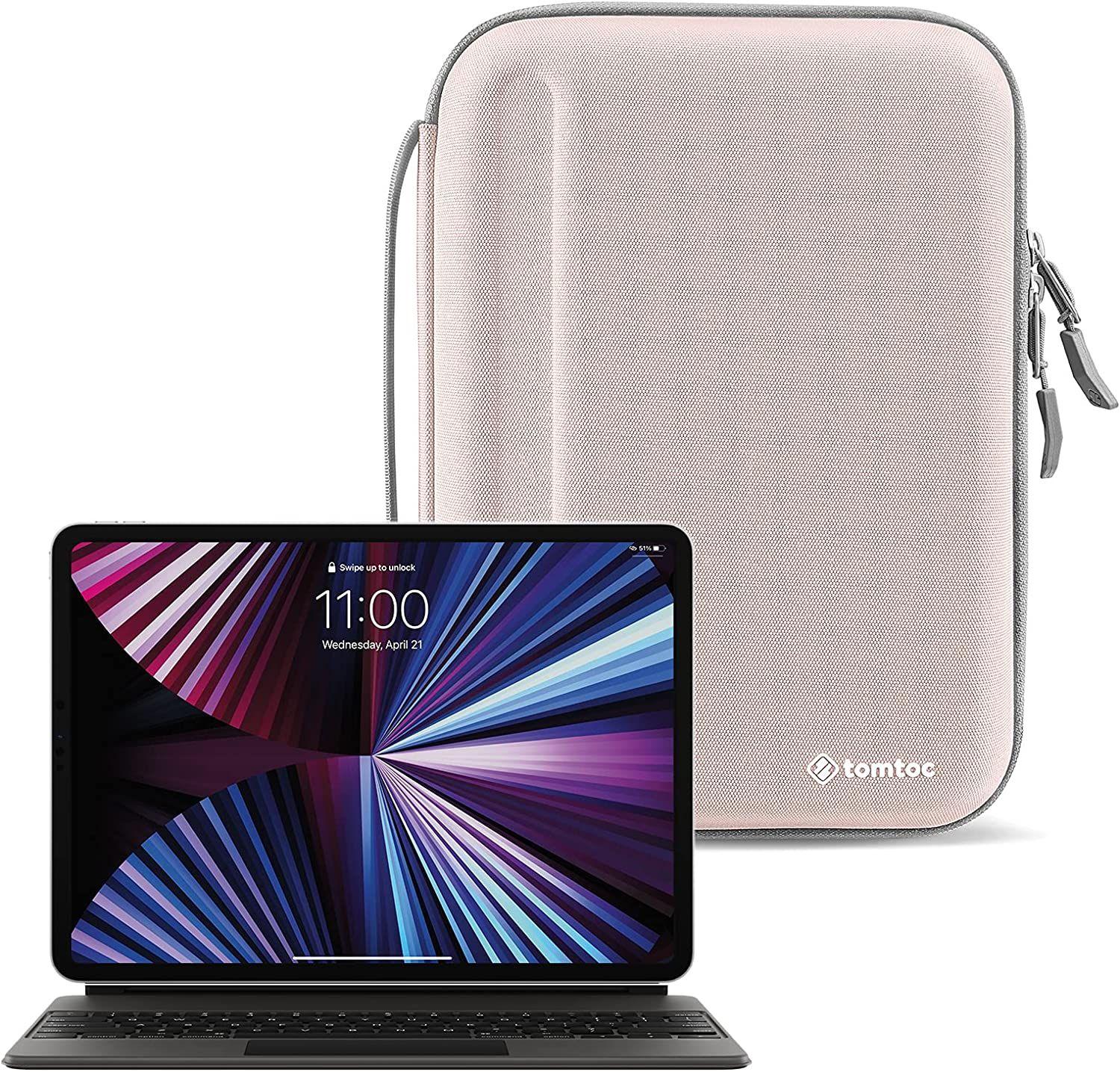 Tomtoc Estuche portafolio iPad 11 Sakura Pink A06-002P01-0