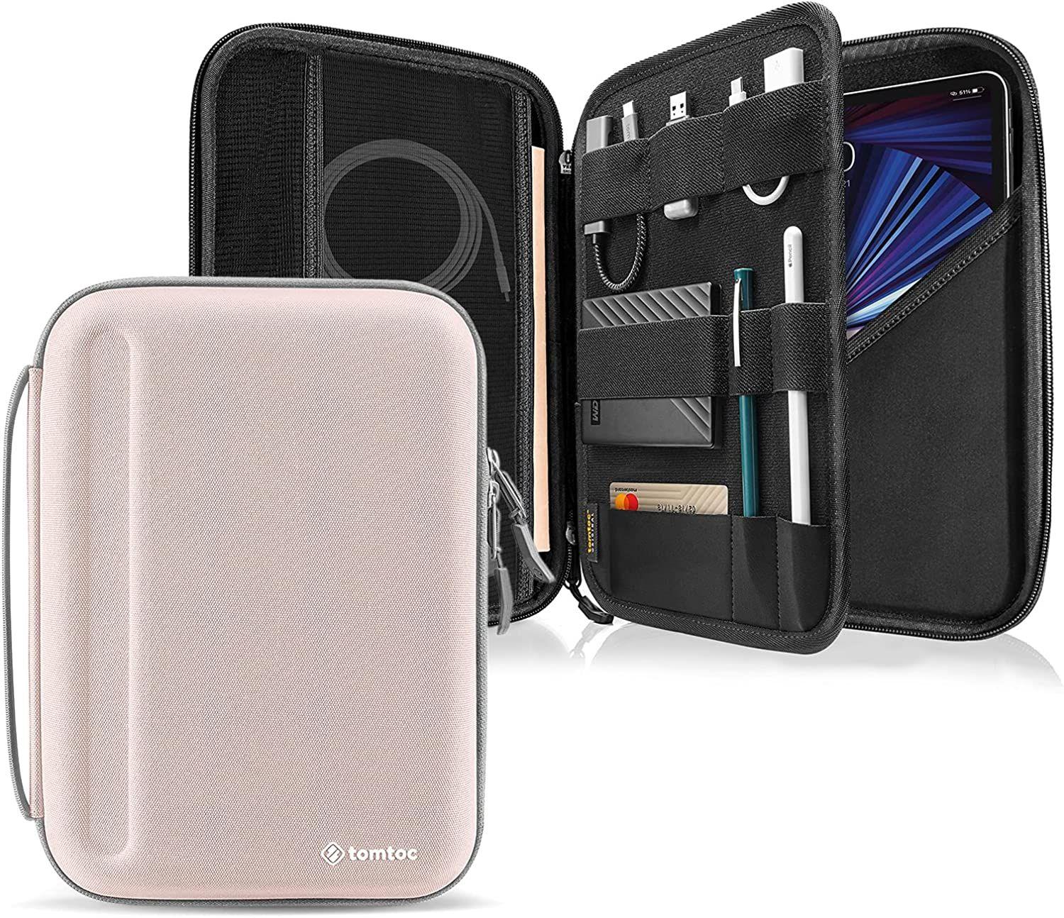 Tomtoc Estuche portafolio iPad 11 Sakura Pink A06-002P01-1