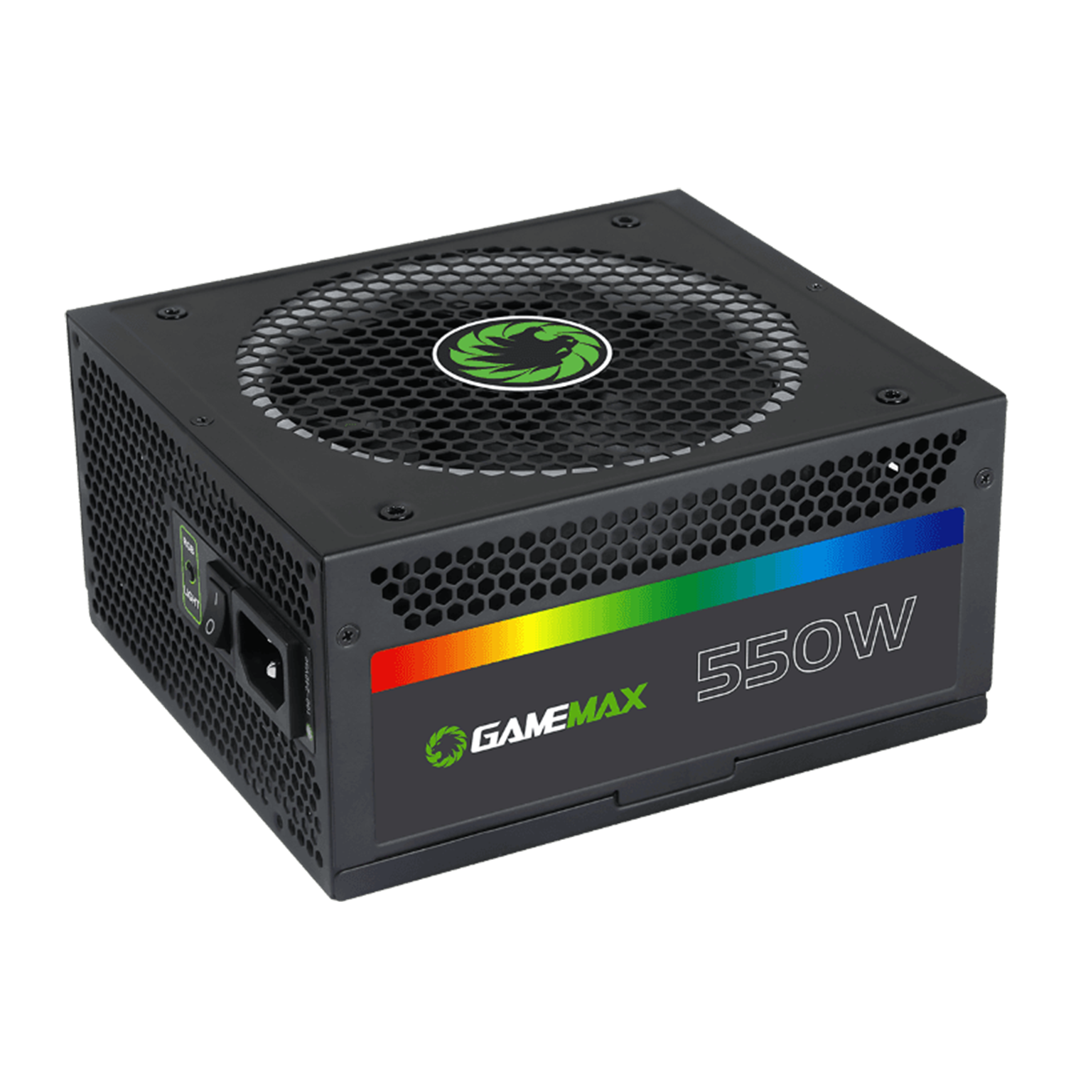Fuente de Poder Gamemax RGB-550 Negra 550w 80+ Gold-0