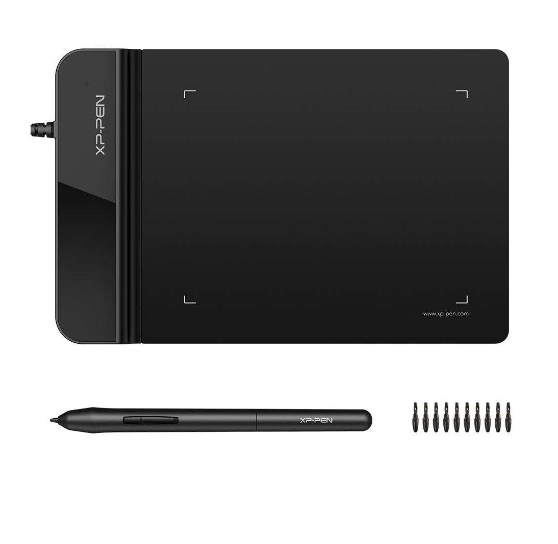Tableta Grafica Digitalizadora XP-Pen G430S NEGRO-0