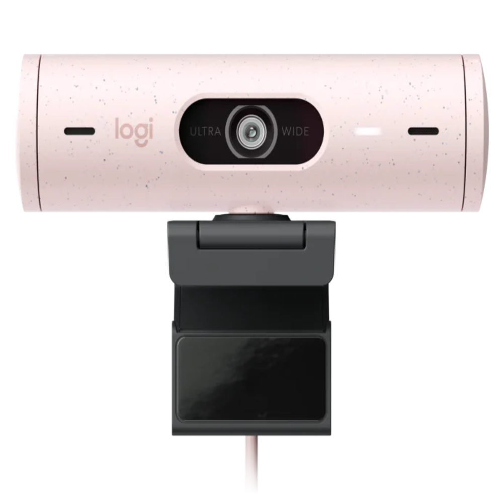 Camara Web Logitech Brio 500 Rose USB-C FullHD 30fps-2