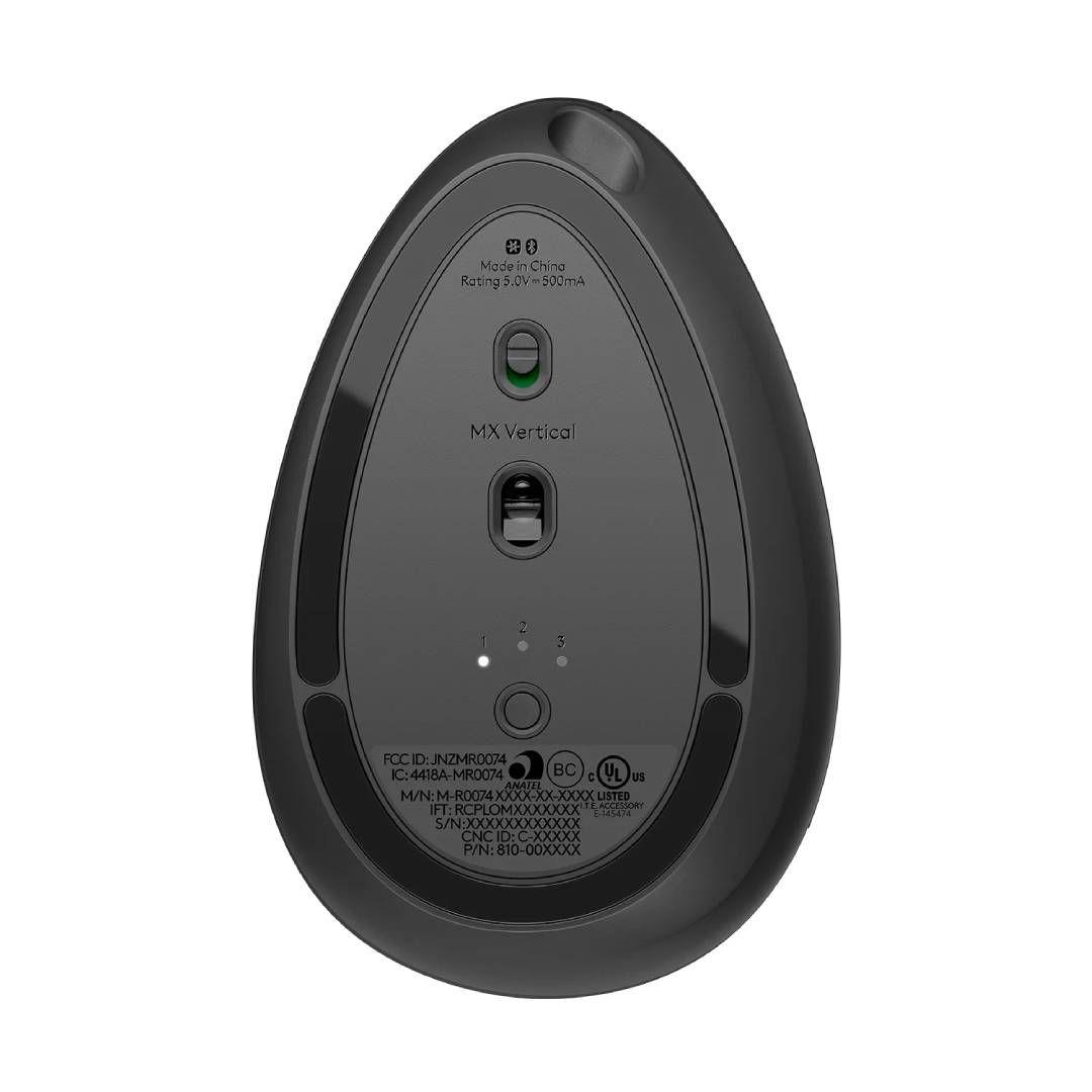 Mouse Ergonomico Logitech MX Vertical Advanced Grafito-4