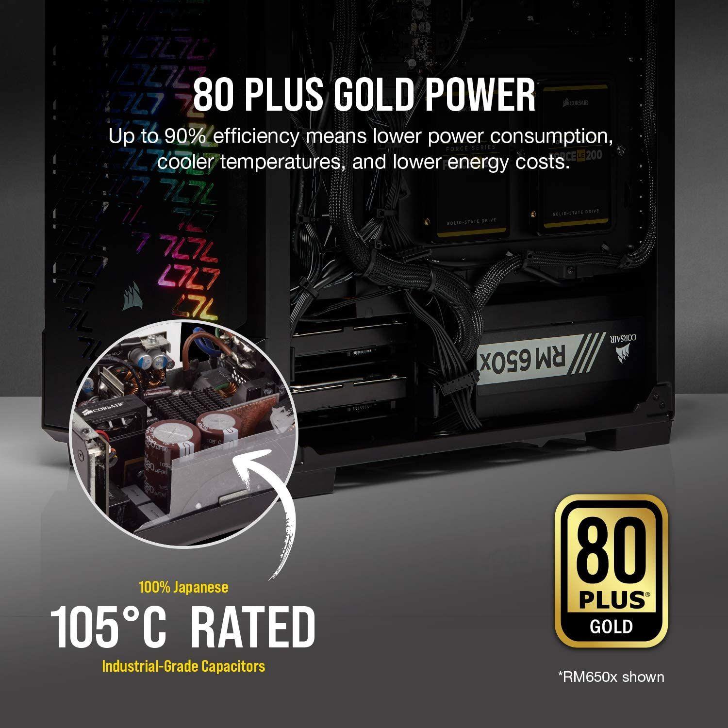 Fuente de poder Corsair RM1000x 80+ Gold Modular-2