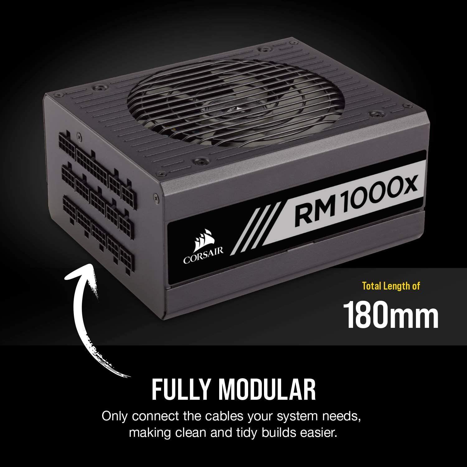 Fuente de poder Corsair RM1000x 80+ Gold Modular-3