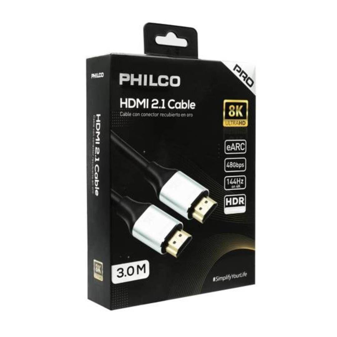 Cable HDMI 8K de 3.0 M Philco-3