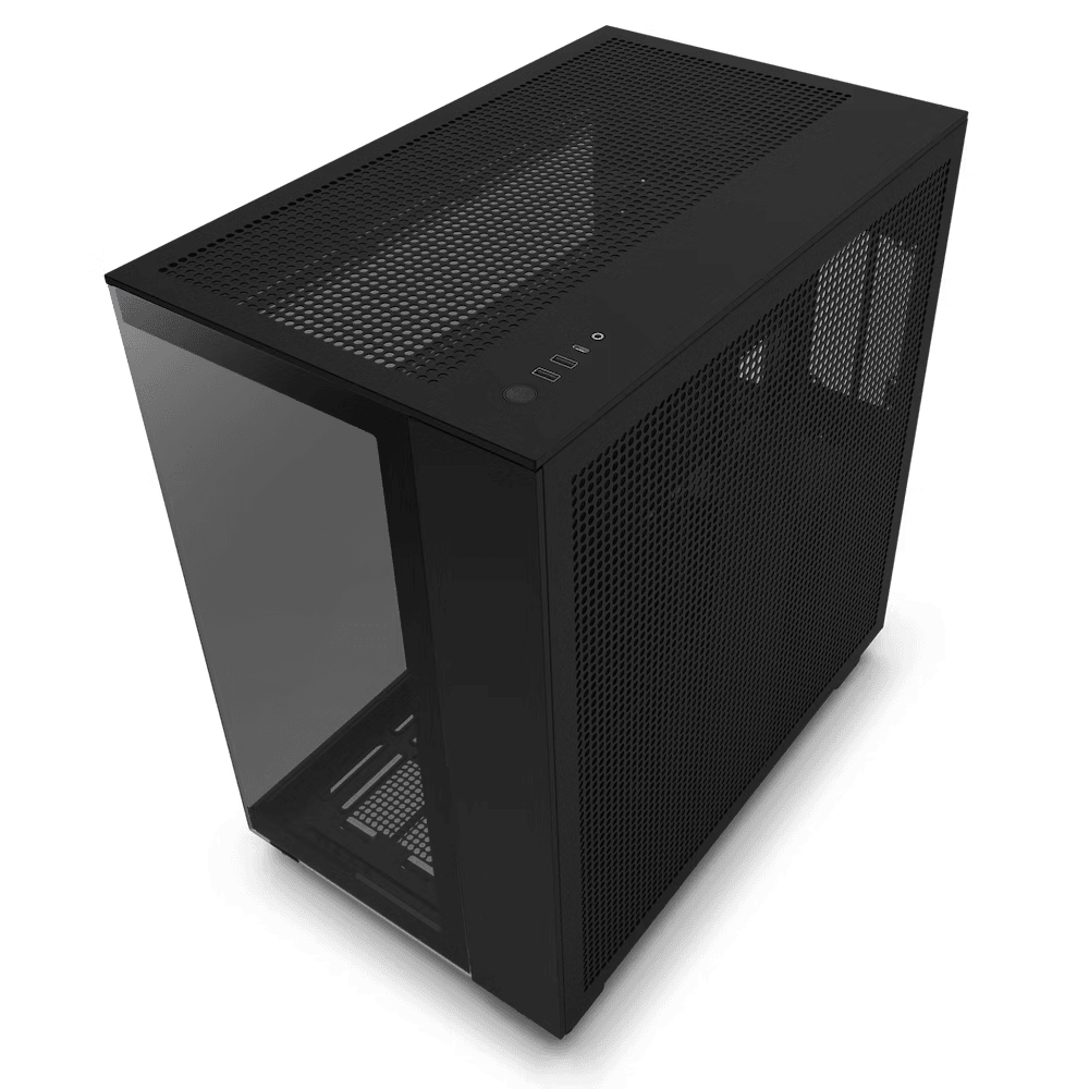 Gabinete NZXT H9 Flow ATX Mid Tower Negro-6