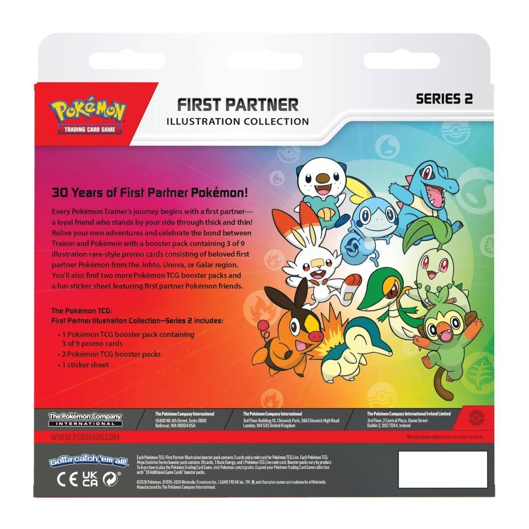 Pokemon TCG: First Partner Illustration Collection Vol 2 ING-2