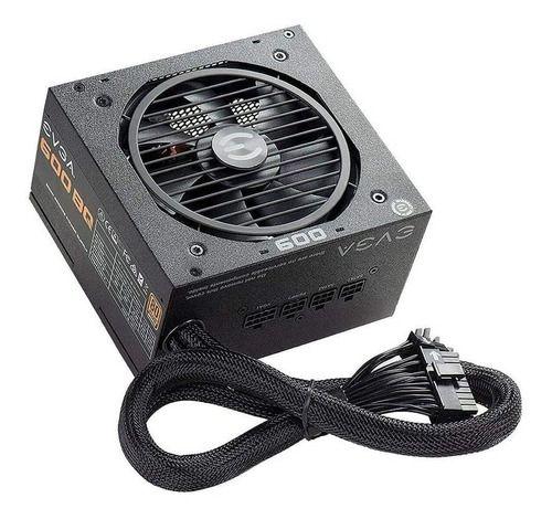 Fuente De Poder Evga 600w Bq 80+ Bronze Semi Modular Certifi-1